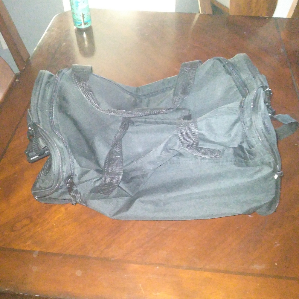 Black Men's Duffel Bag